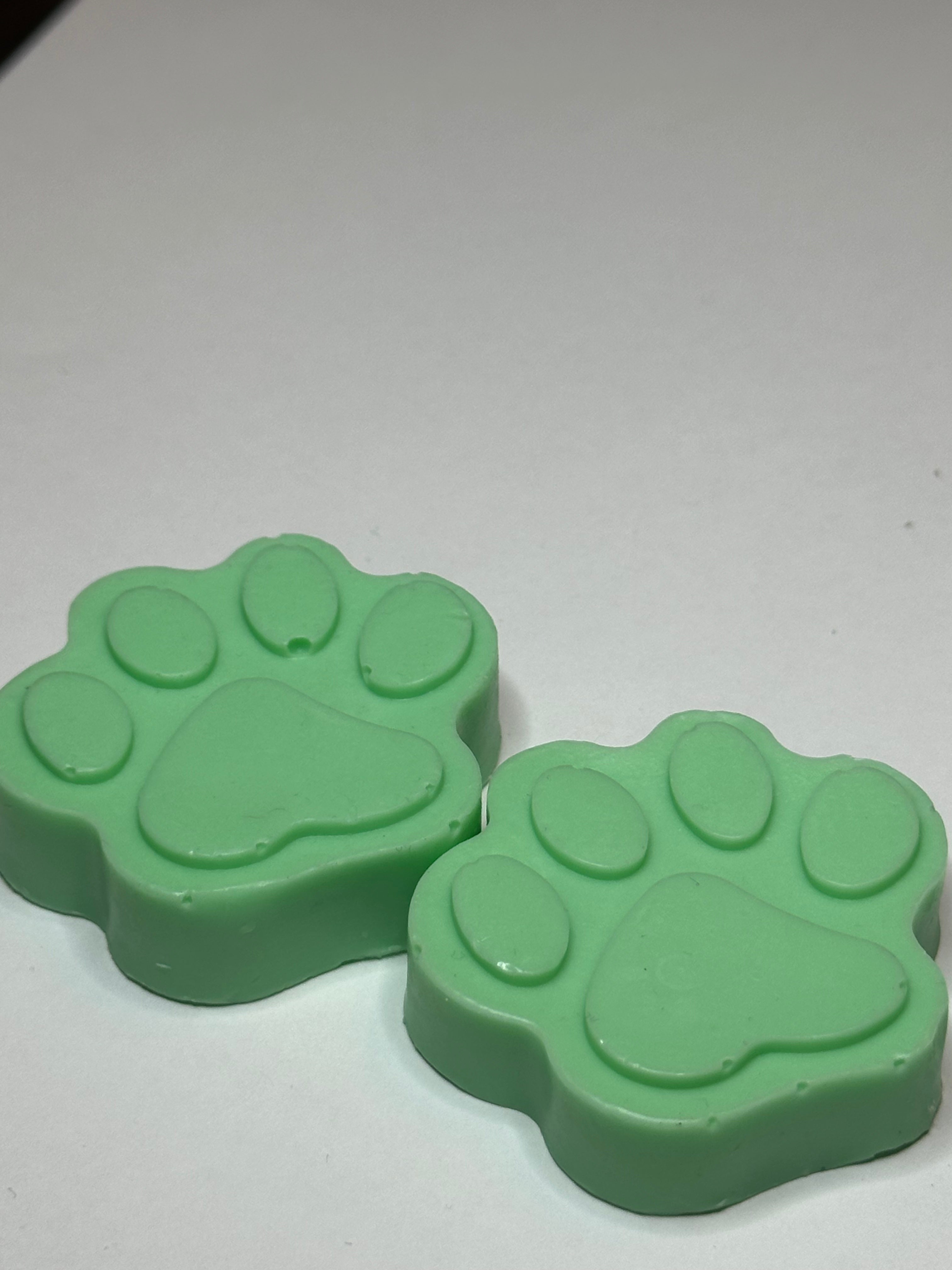 Paw Prints: Granny Smith Green - Goat Milk Soap