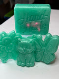 Surprise Inside Bar, Butterflies, Cat - Glycerin Soap 7.0 oz.