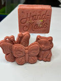 Surprise Inside Bar, Butterflies, Cat - Glycerin Soap 7.0 oz.