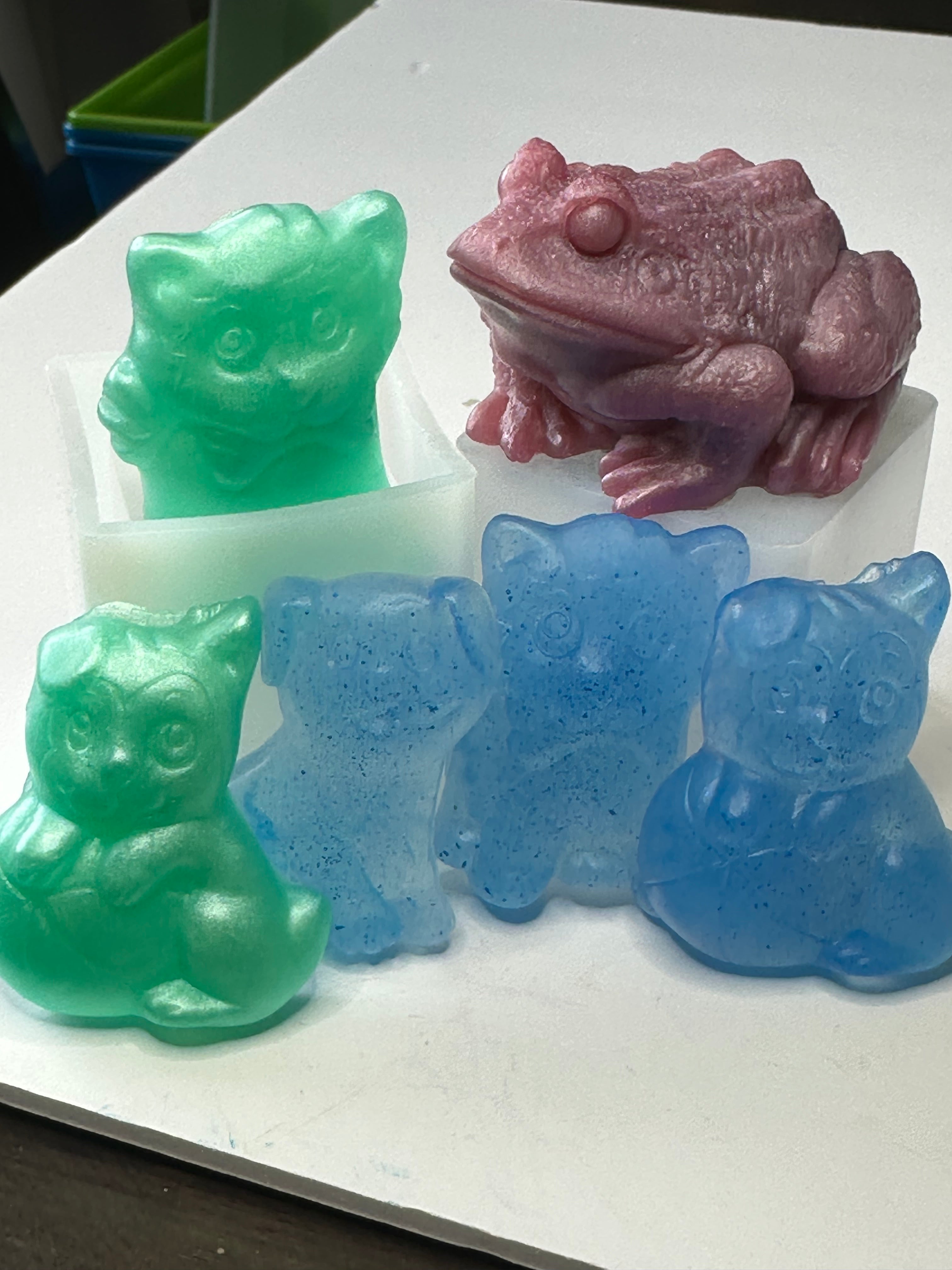 Frog, Cats, Puppies - Glycerin Soap 7.0 oz.