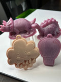 Dinosaurs, Rain Cloud, Hot Air Balloon - Goat Milk Soap 7.0 oz