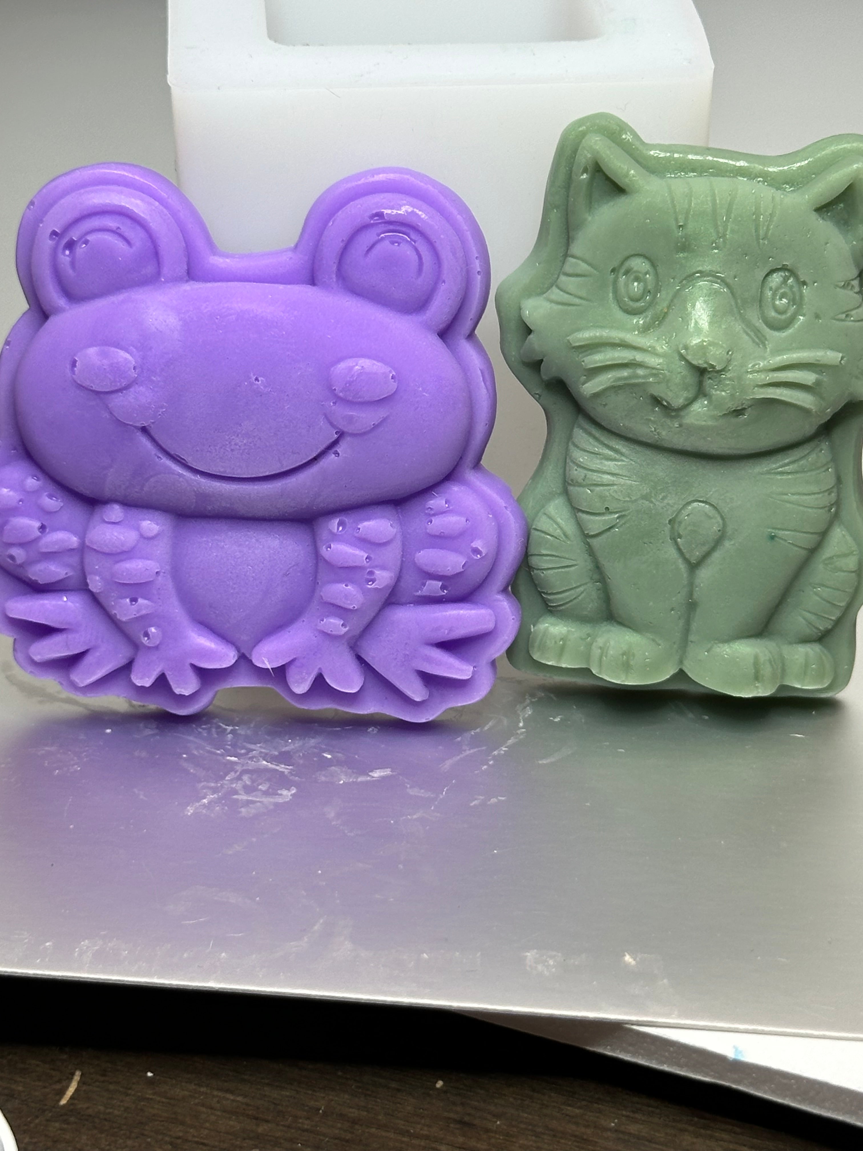 Frog and Cat - Goat Milk Soap 1.5 oz