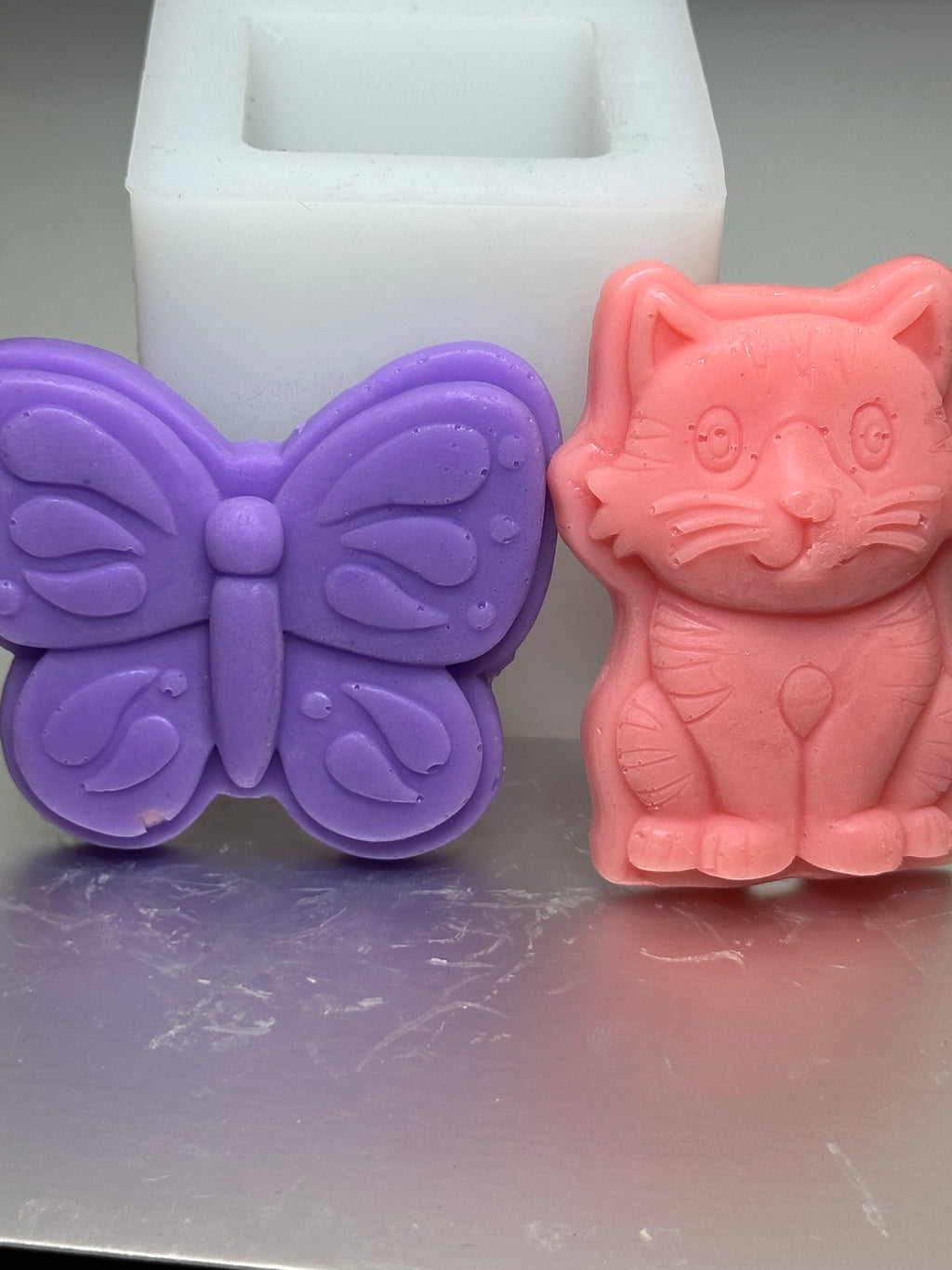 Butterfly and Cat - Goat Milk Soap 1.5 oz