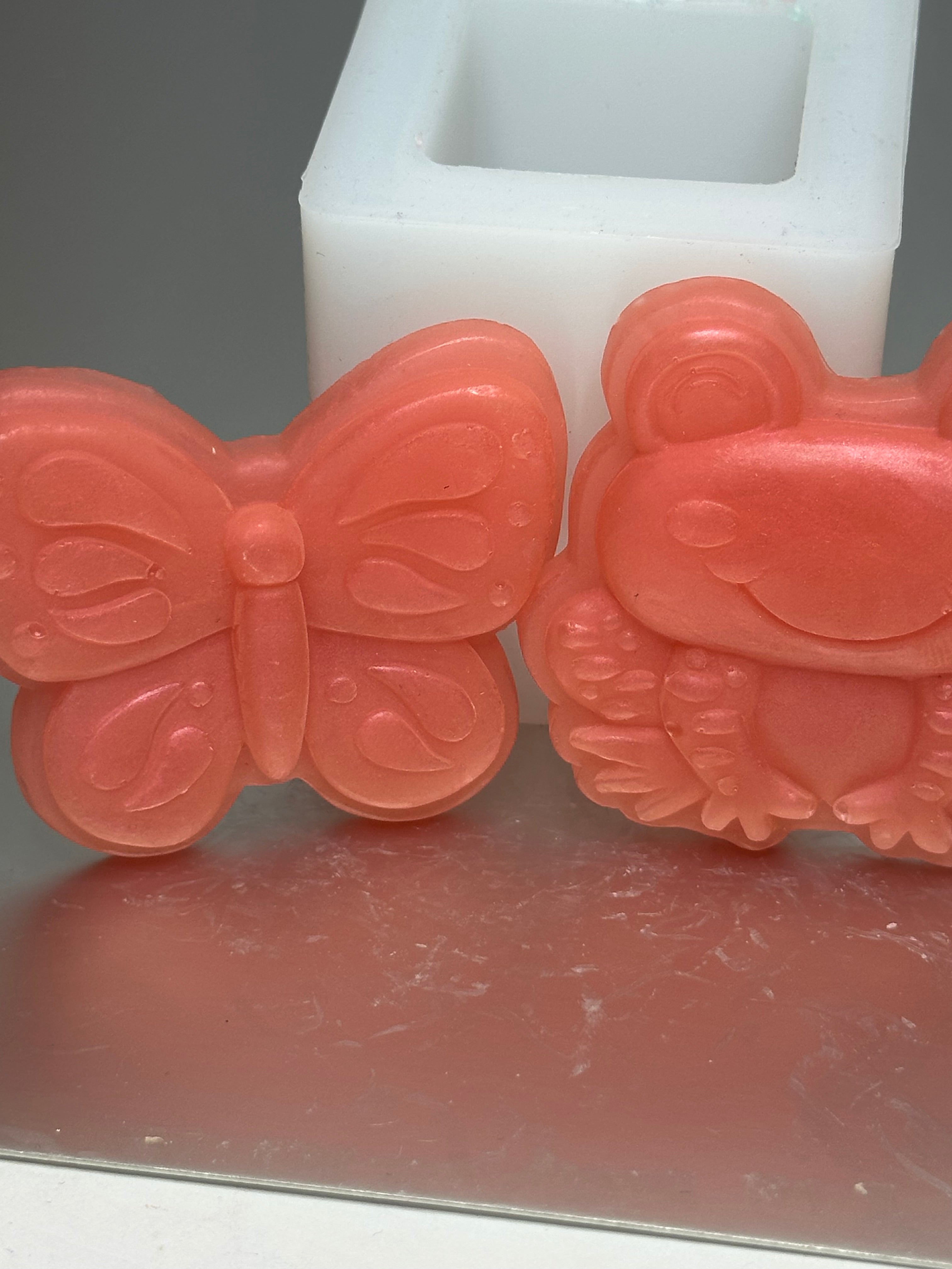 Butterfly and Frog - Glycerin Soap 1.0 oz.
