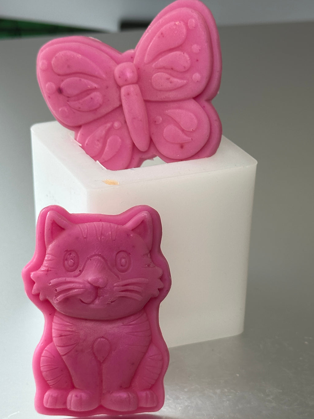 Butterfly and Cat - Goat Milk Soap 1.5 oz