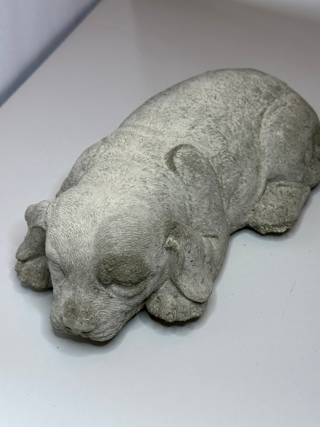 Sleeping Puppy: Small Statuary Unpainted