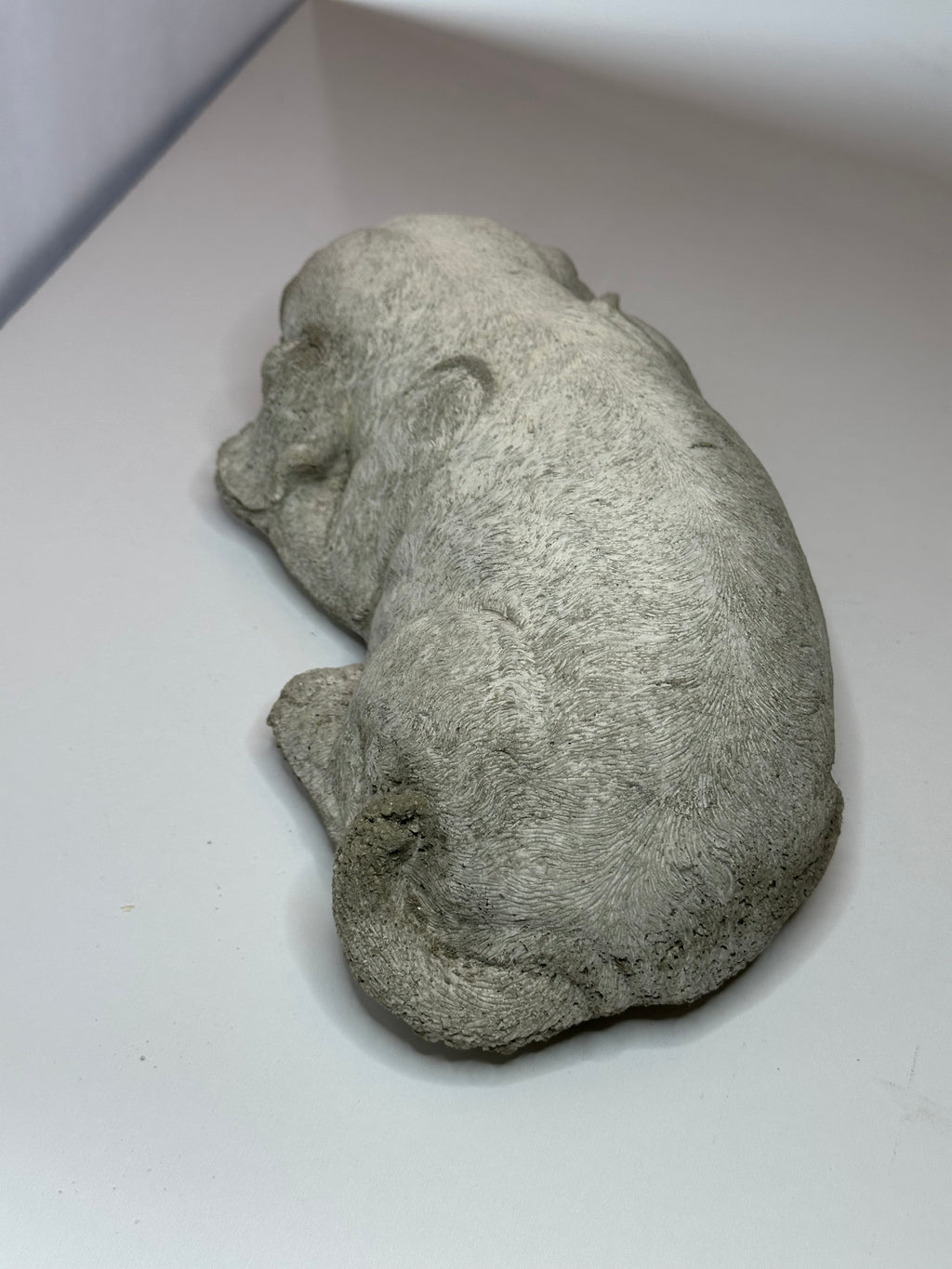Sleeping Puppy: Small Statuary Unpainted